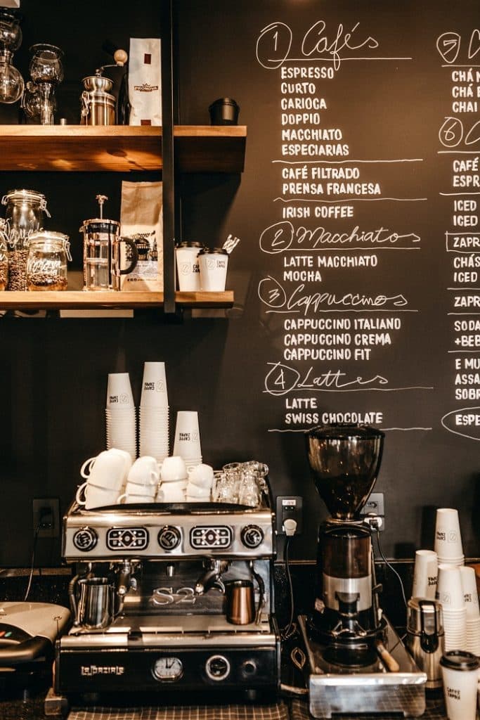Kigali Coffee Shop espresso bar