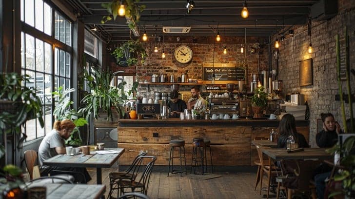 Kigali baristası pour-over hazırlarken